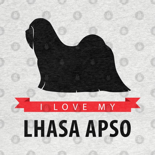 I Love My Lhasa Apso by millersye